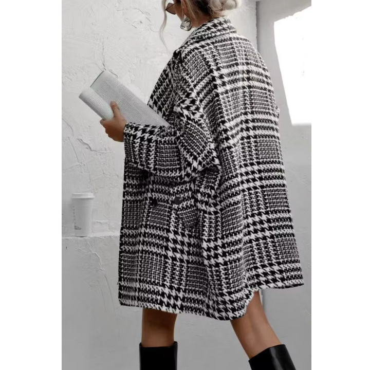 ELYRA™ | Thickened Plaid Overcoat