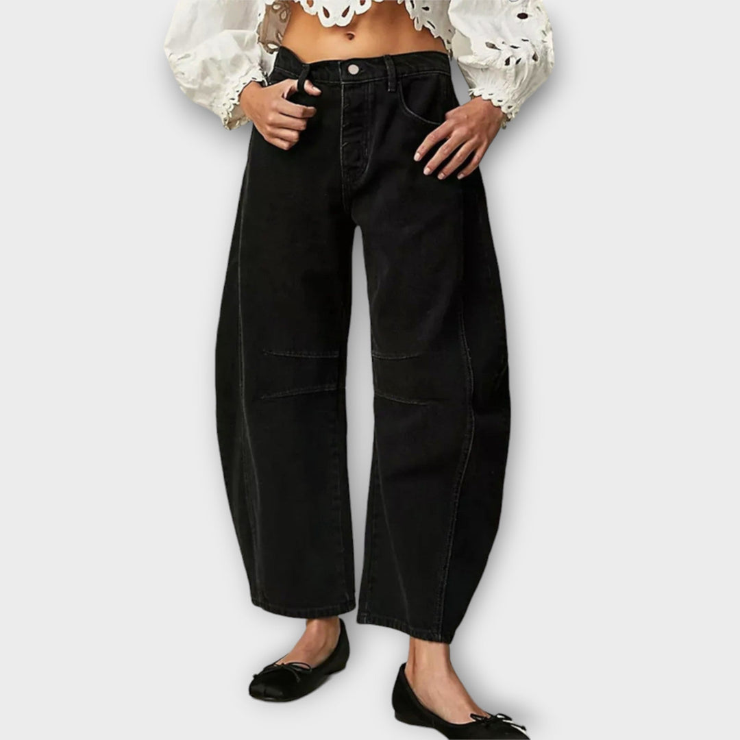 ELYRA™ | Klassische Jeans mit weitem Bein