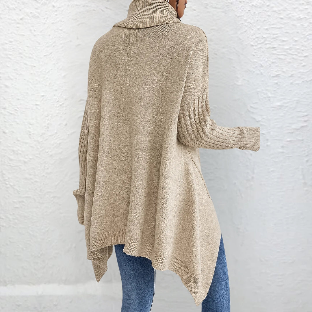 Brigit™ | Casual Roll Neck Jumper