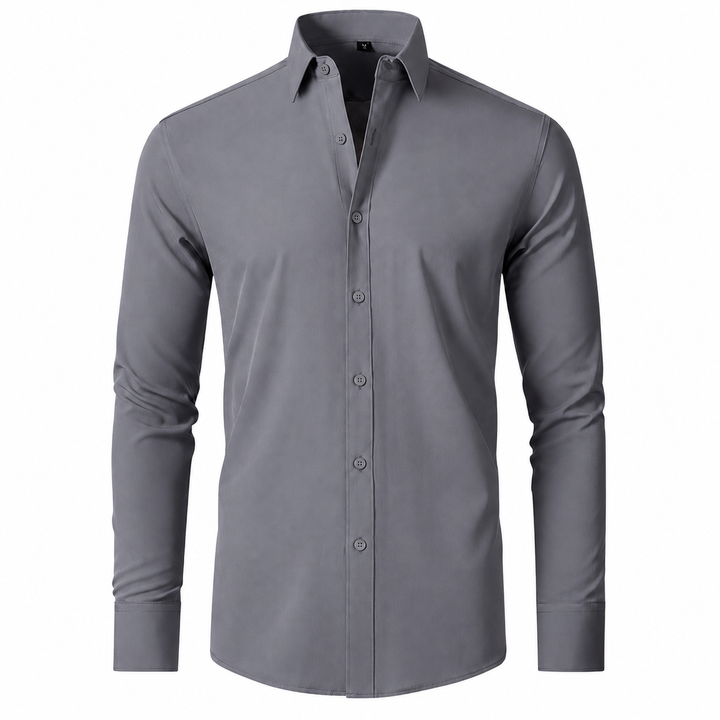 Herren Slim-Fit Businesshemd | Langarm
