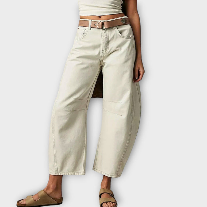 ELYRA™ | Klassische Jeans mit weitem Bein