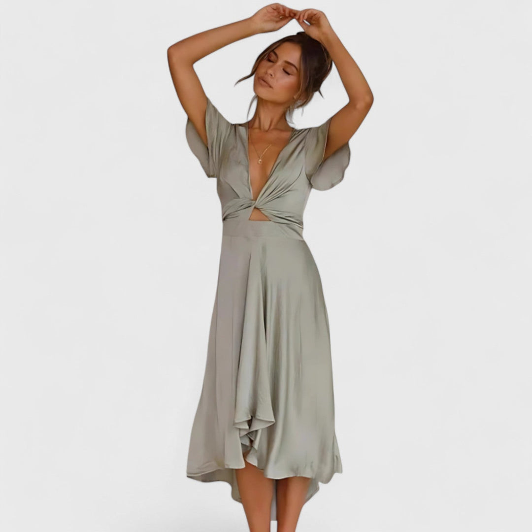 ELYRA™ | Vintage-Fließkleid mit Retro-Spirit
