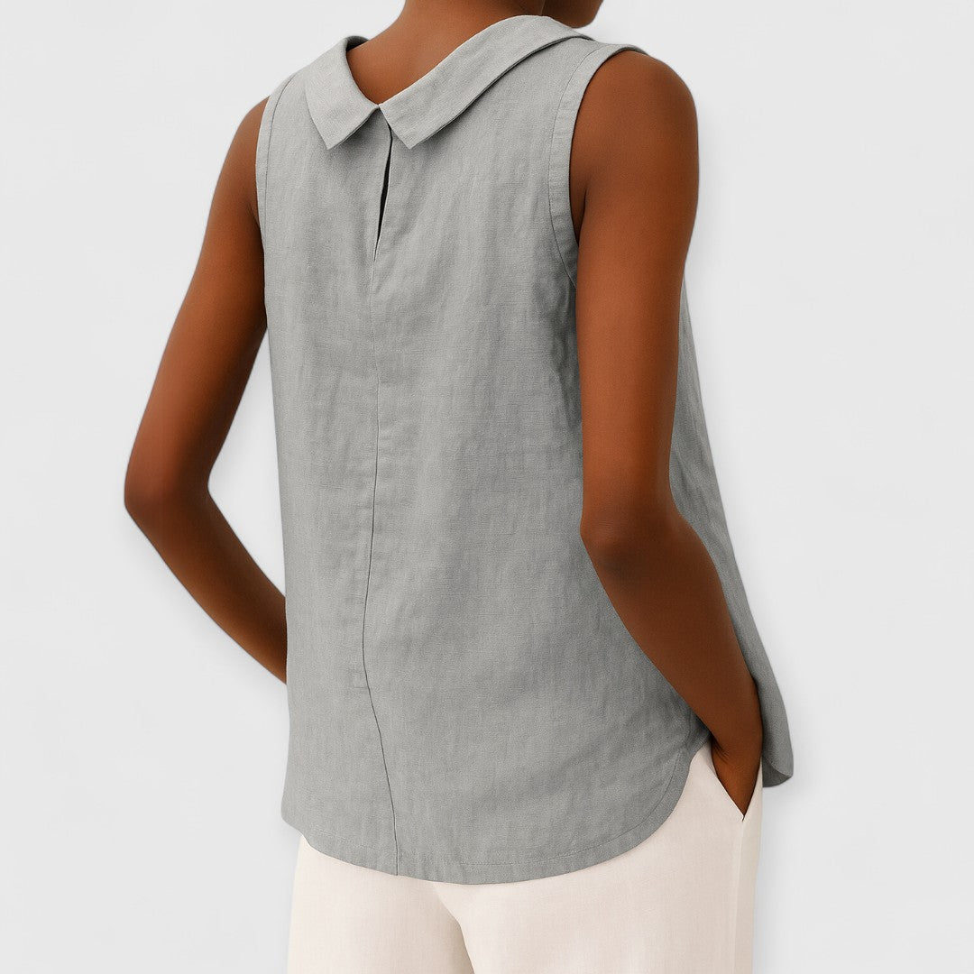 ELYRA™ | Sleeveless Cotton Vest
