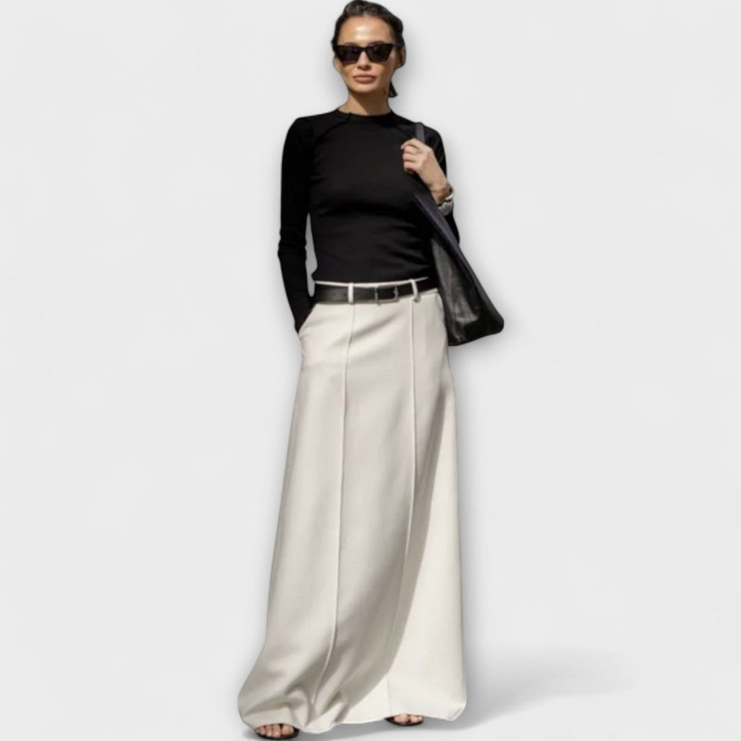 ELYRA™ | H-Linien-Baumwollrock, zeitgemäßer urbaner Stil