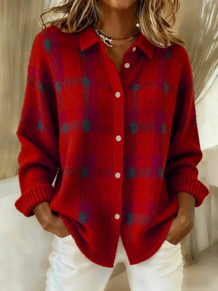 Brinovelle | Chic and Cozy Checkered Vest