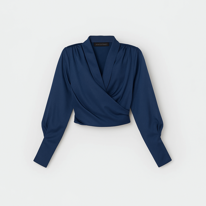 ELYRA™ | Baumwollbluse mit Puffärmeln