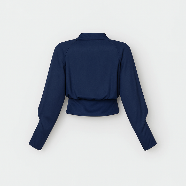ELYRA™ | Baumwollbluse mit Puffärmeln