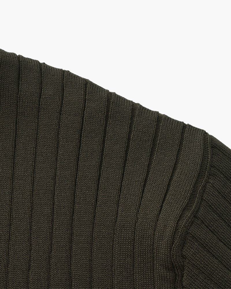 Herren Ripp-Polo-Shirt | Kurzarm