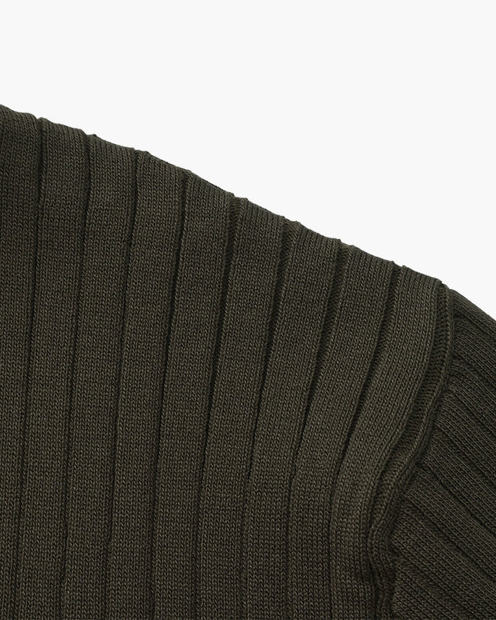 Herren Ripp-Polo-Shirt | Kurzarm
