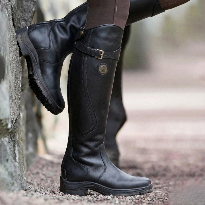 Maeve | Wasserdichte Reitstiefel aus Leder