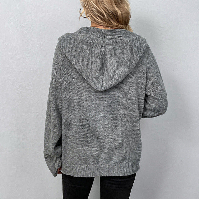 ELYRA™ | Casual Hooded Knit