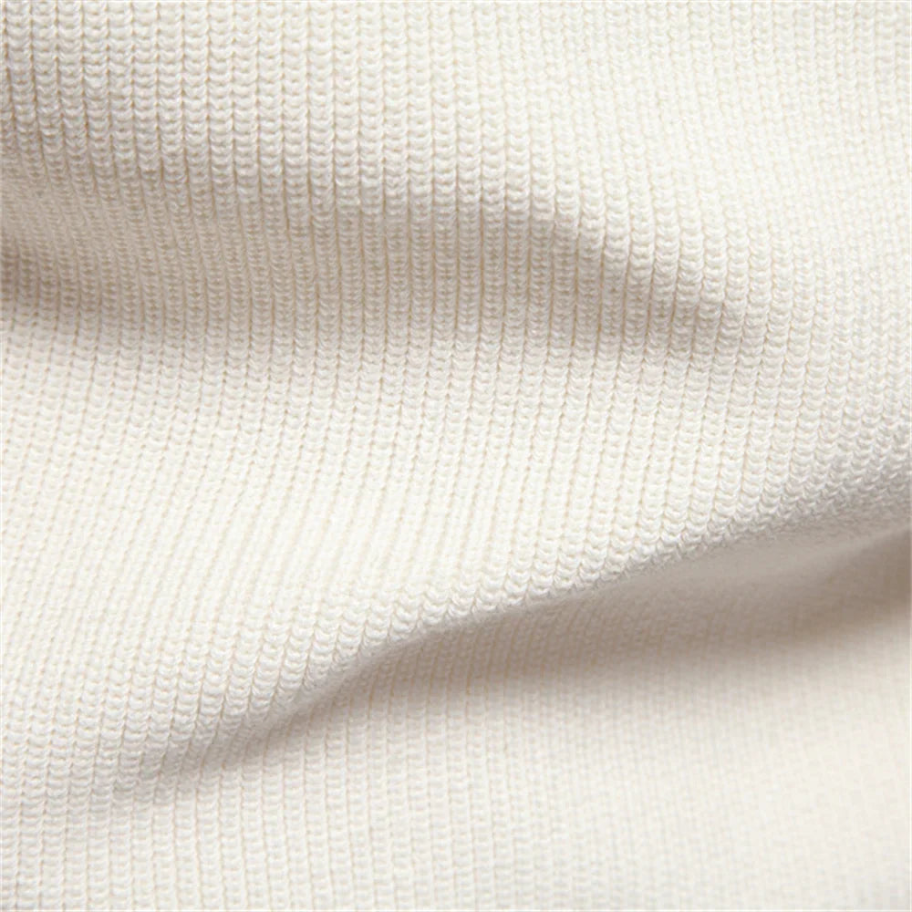 Nolan | Cotton Mock Neck Sweater