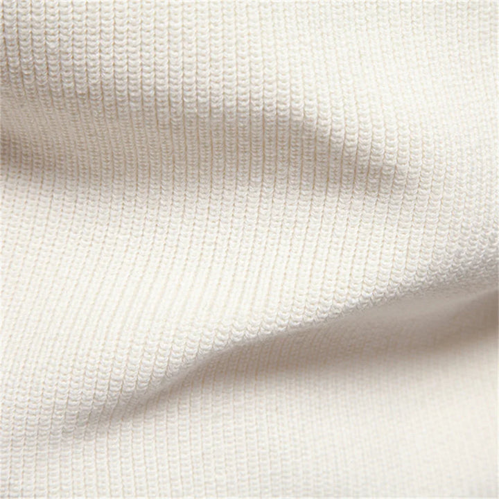 Nolan | Cotton Mock Neck Sweater