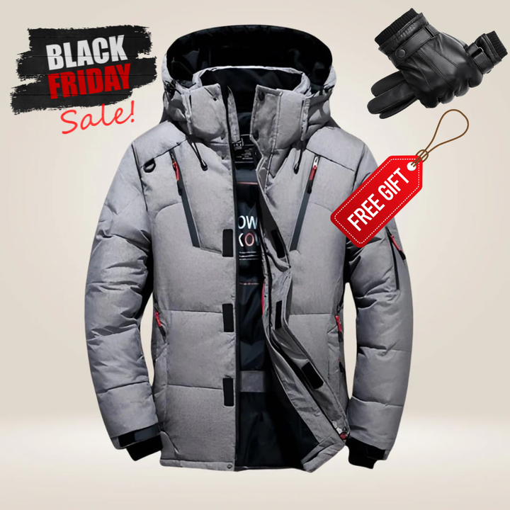 Marc | Allwetter-Daunenjacke + GRATIS-GESCHENK LEDER-WOLLHANDSCHUHE!