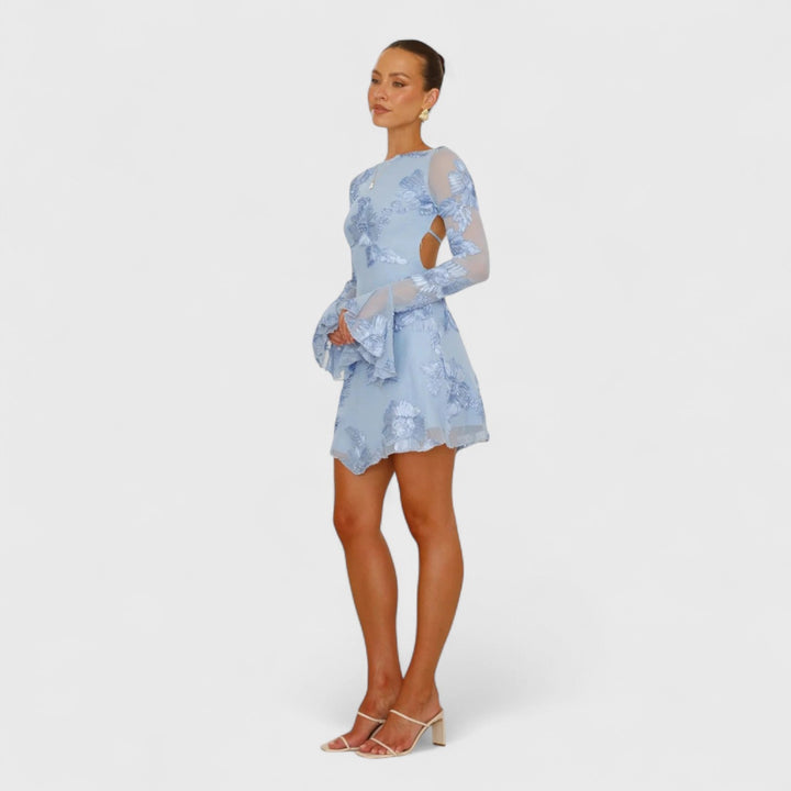 ELYRA™ | Short Floral Print Dress
