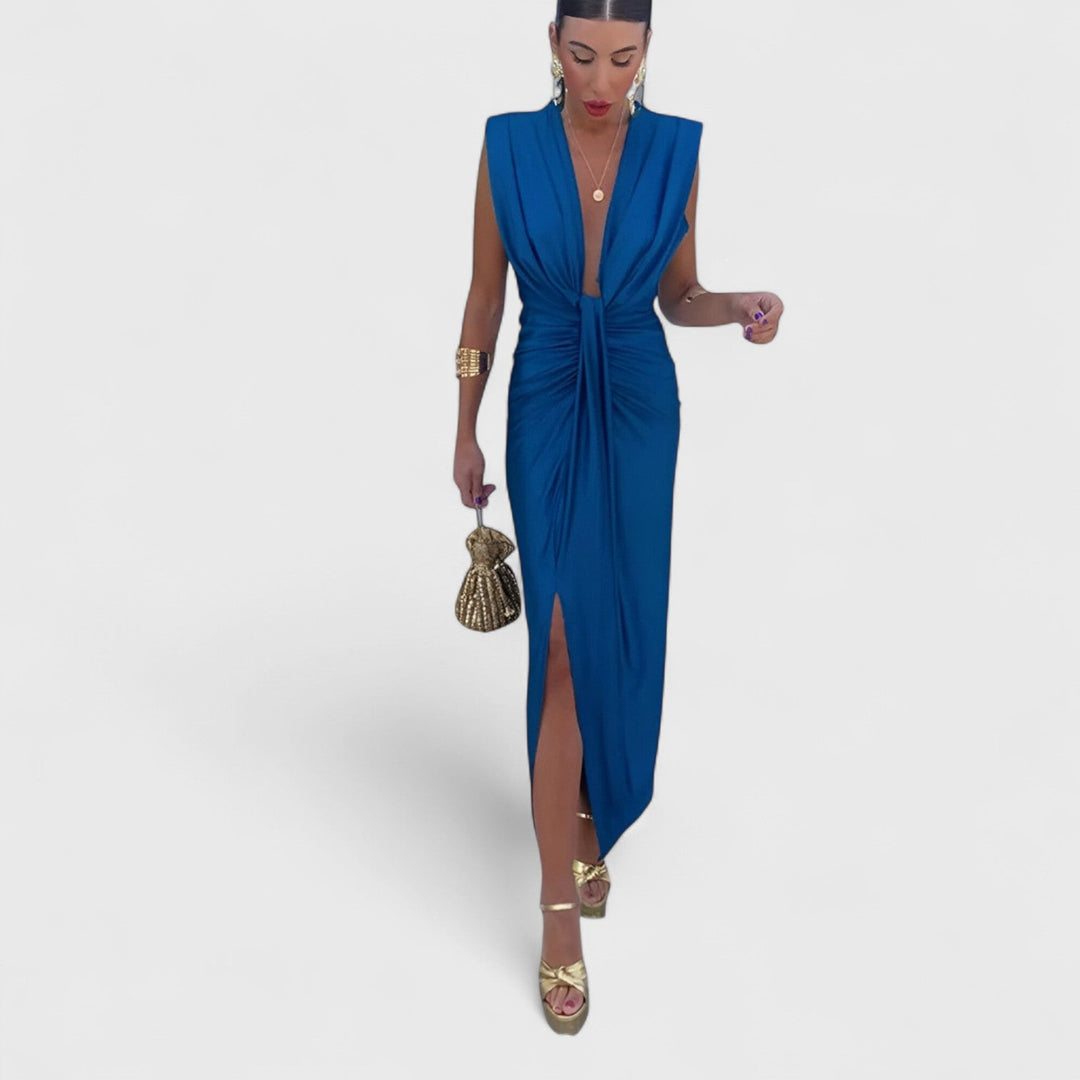 ELYRA™ | langes rückenfreies Sommerkleid