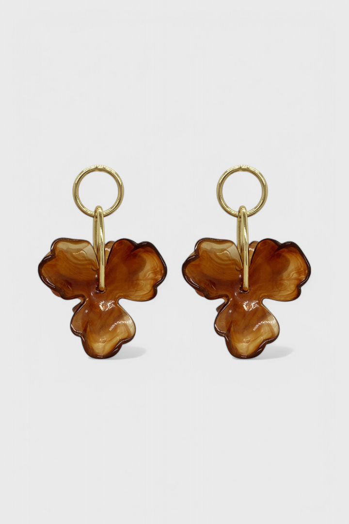 ELYRA™ | Flower Pendant Earrings