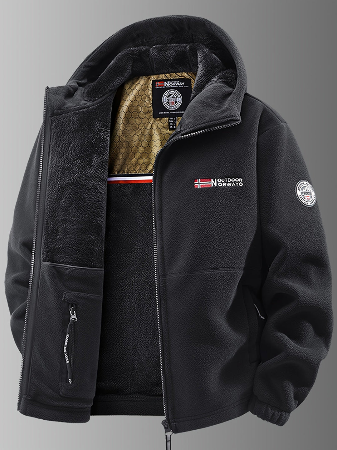Huddy | Thermofleece-Winterjacke