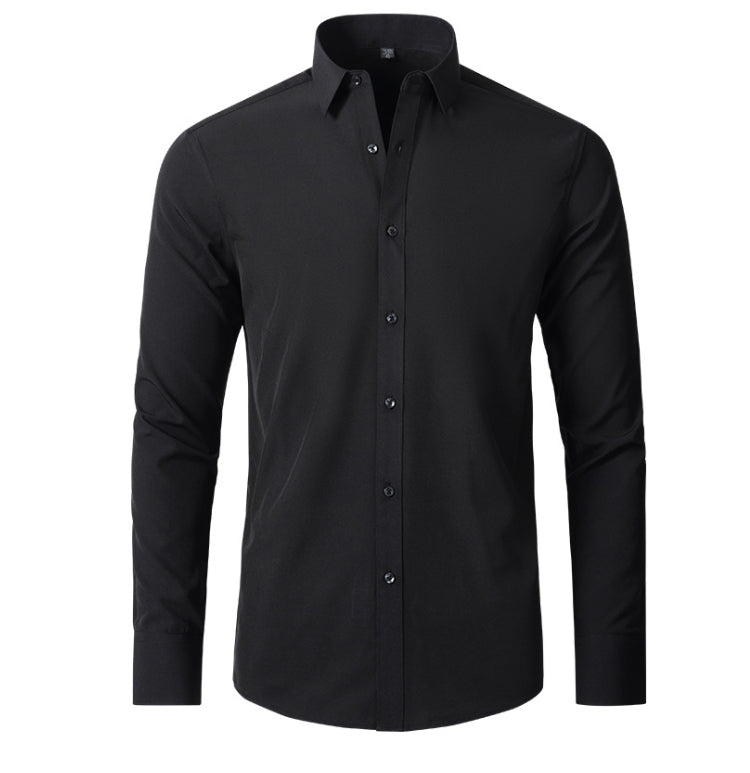 Herren Slim-Fit Businesshemd | Langarm