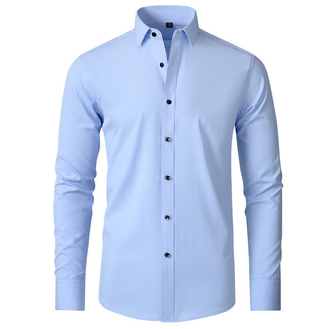 Herren Slim-Fit Businesshemd | Langarm