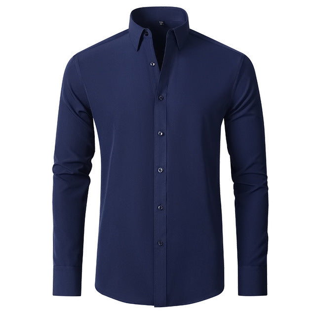 Herren Slim-Fit Businesshemd | Langarm