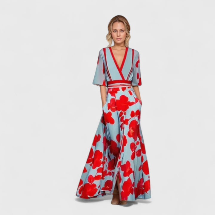 ELYRA™ | Floral Print Dress