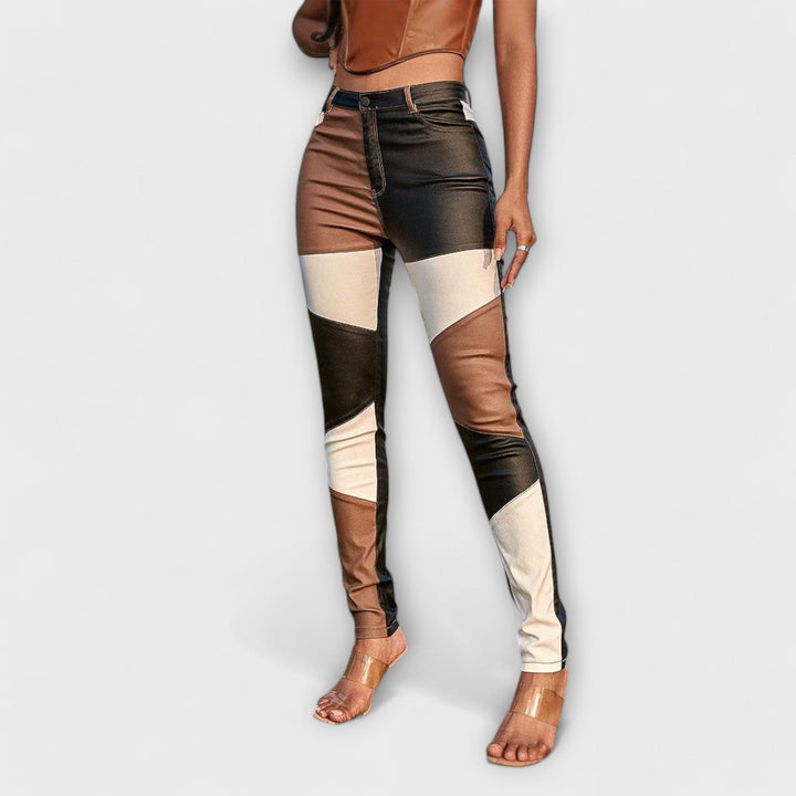 ELYRA™ | Colour-Block-Slim-Hose