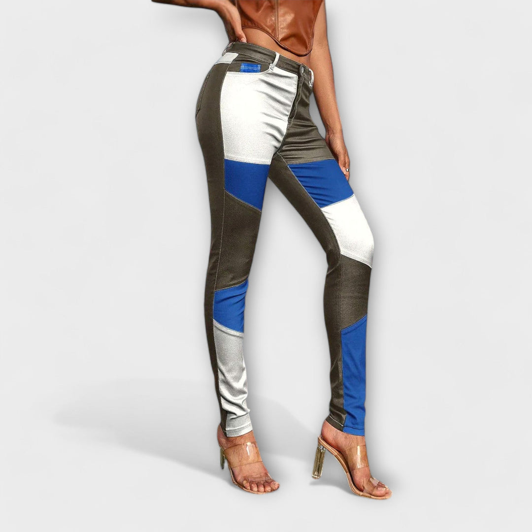 ELYRA™ | Colour-Block-Slim-Hose