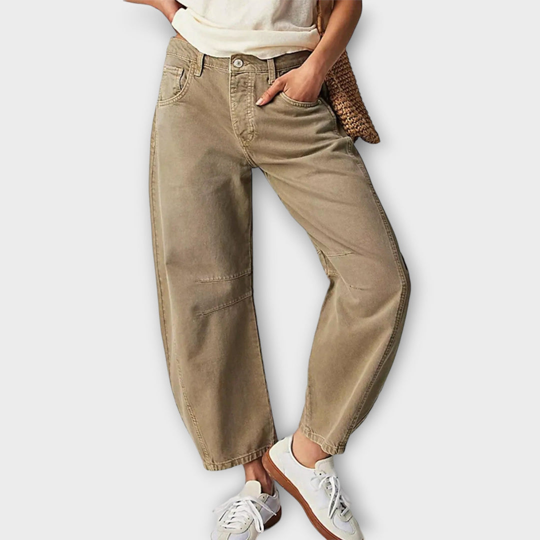 ELYRA™ | Klassische Jeans mit weitem Bein